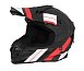 Helma VITO MOTOCROSS TIVOLI MATT BLACK/RED/WHITE L
